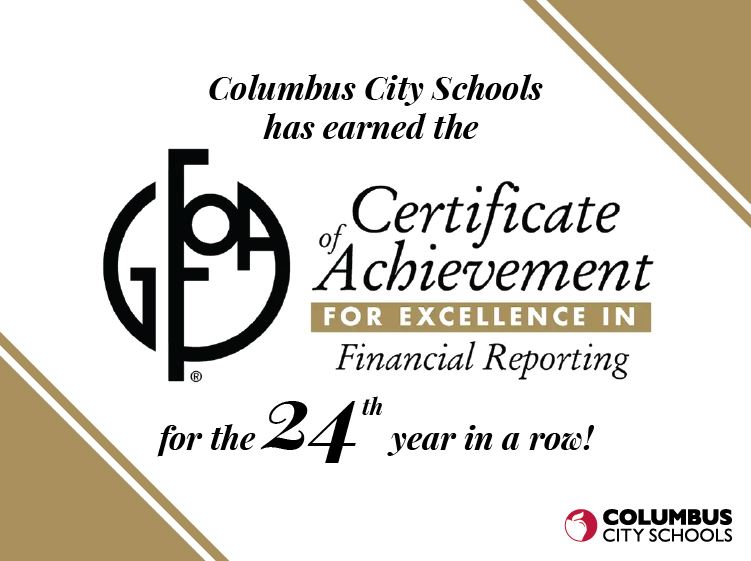 CFOA excellence in financial reporting graphics